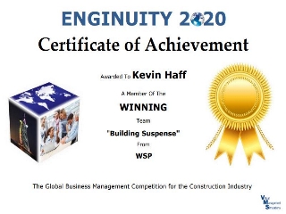 Enginuity 2020 Winners awards