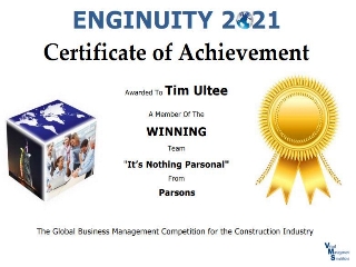 Enginuity 2021 Winners awards
