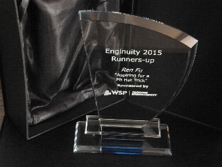 Enginuity 2015 Runners up awards