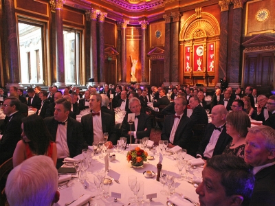 Drapers Hall, the setting for the awards evening