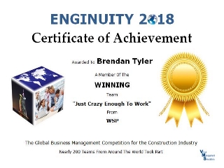 Enginuity 2018 Winners awards