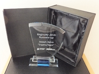 Enginuity 2016 Runners up awards